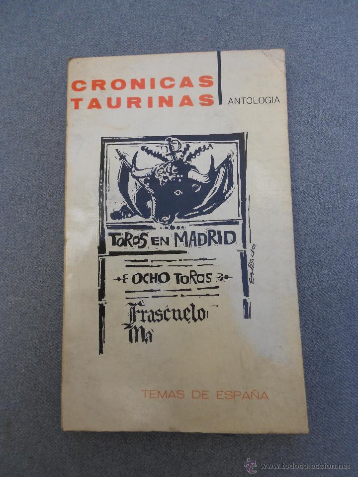 Libros de segunda mano: CRONICAS TAURINAS - Foto 1