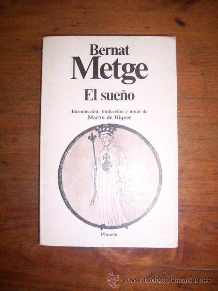 Libros de segunda mano: METGE, Bernat. El sue&ntilde;o - Foto 1