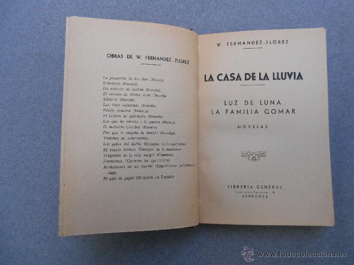 Libros de segunda mano: LA CASA DE LA LLUVIA - Foto 2