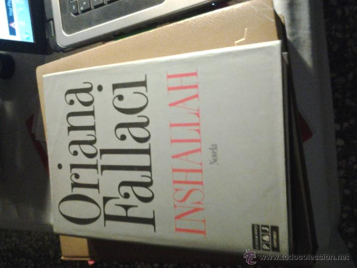 Libros de segunda mano: Inshallah. Oriana Fallaci - Foto 1