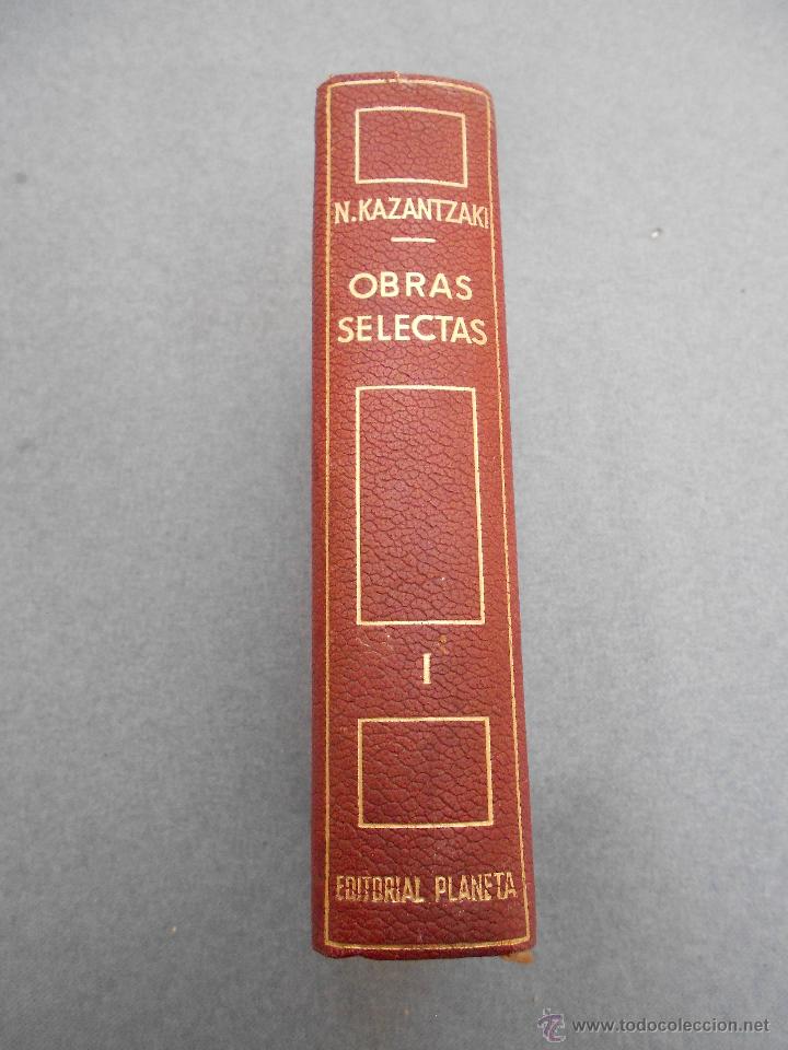 Libros de segunda mano: OBRAS SELECTAS DE NIKOS KAZANTZAKI - Foto 2