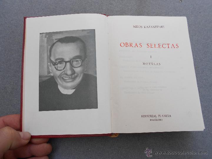 Libros de segunda mano: OBRAS SELECTAS DE NIKOS KAZANTZAKI - Foto 3