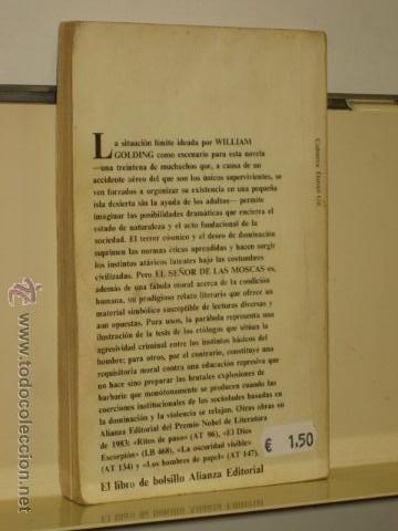 Libros de segunda mano: EL SE&Ntilde;OR DE LAS MOSCAS - ALIANZA - Foto 2