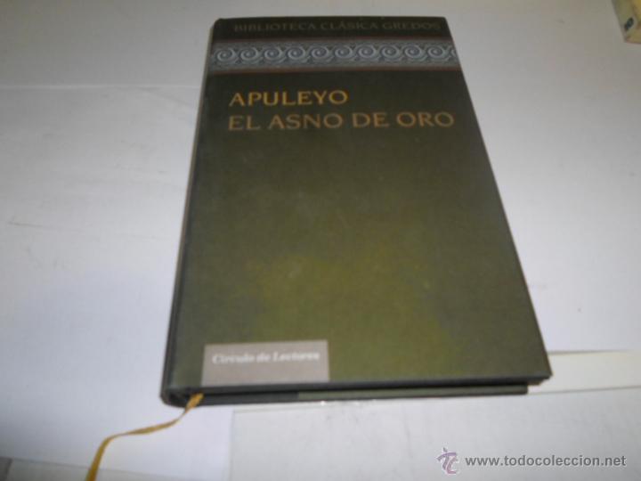 Libros de segunda mano: Apuleyo, El asno de oro, Circulo de Lectores - Foto 1