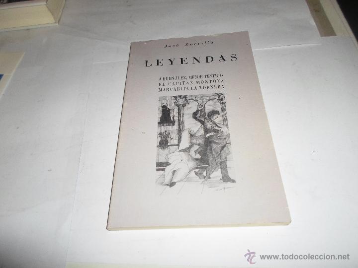 Libros de segunda mano: Jose Zorrilla, Leyendas - Foto 1