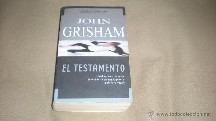 Libros de segunda mano: EL TESTAMENTO . JOHN GRISHAM . - Foto 1