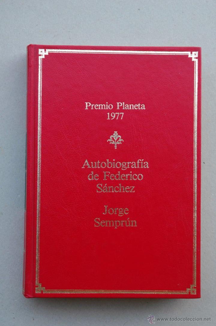 Gebrauchte B&uuml;cher: AUTOBIOGRAF&Iacute;A DE FEDERICO S&Aacute;NCHEZ - Jorge Sempr&uacute;n