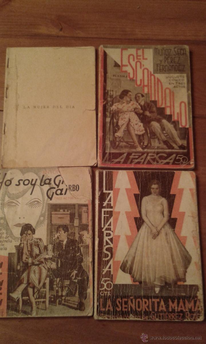 Second hand books: LA FARSA LOTE DE 4 NOVELAS