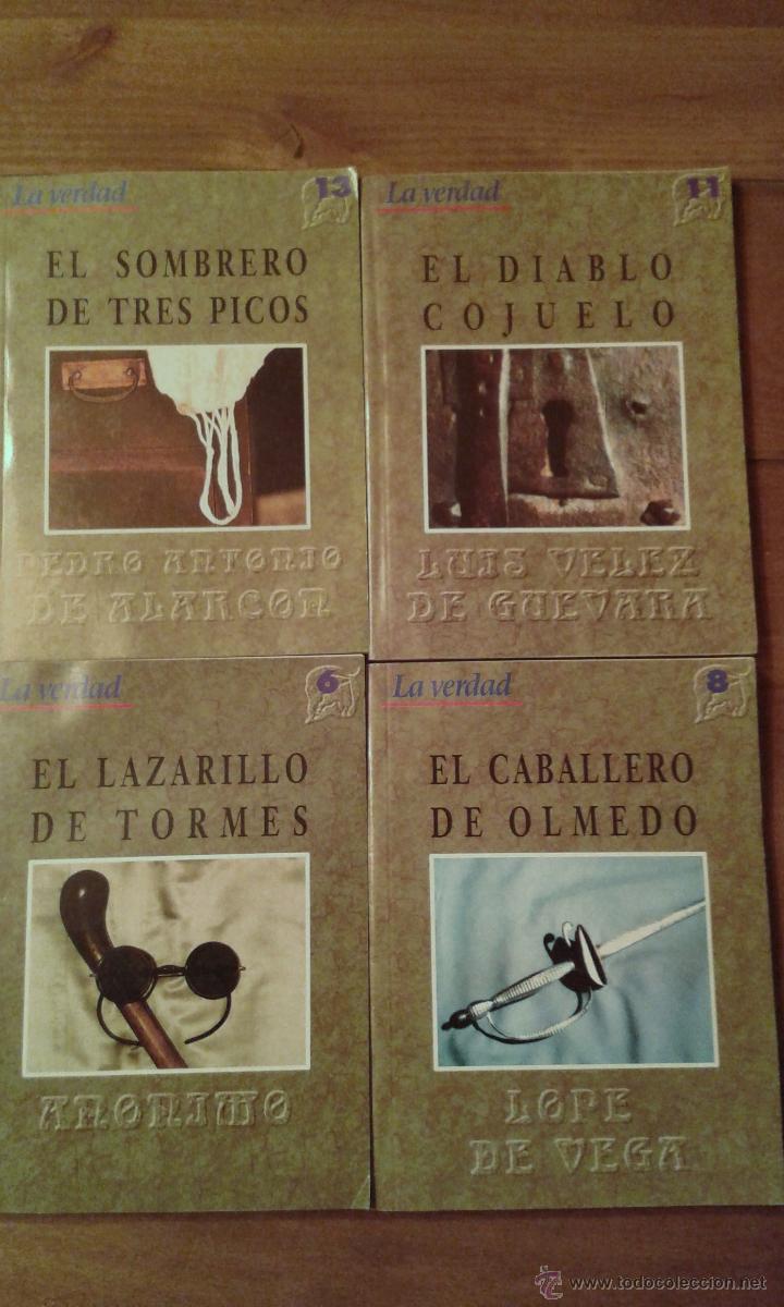 Libros de segunda mano: BIBLIOTECA LA VERDAD - LOTE DE CUATRO LIBROS -LA VERDAD