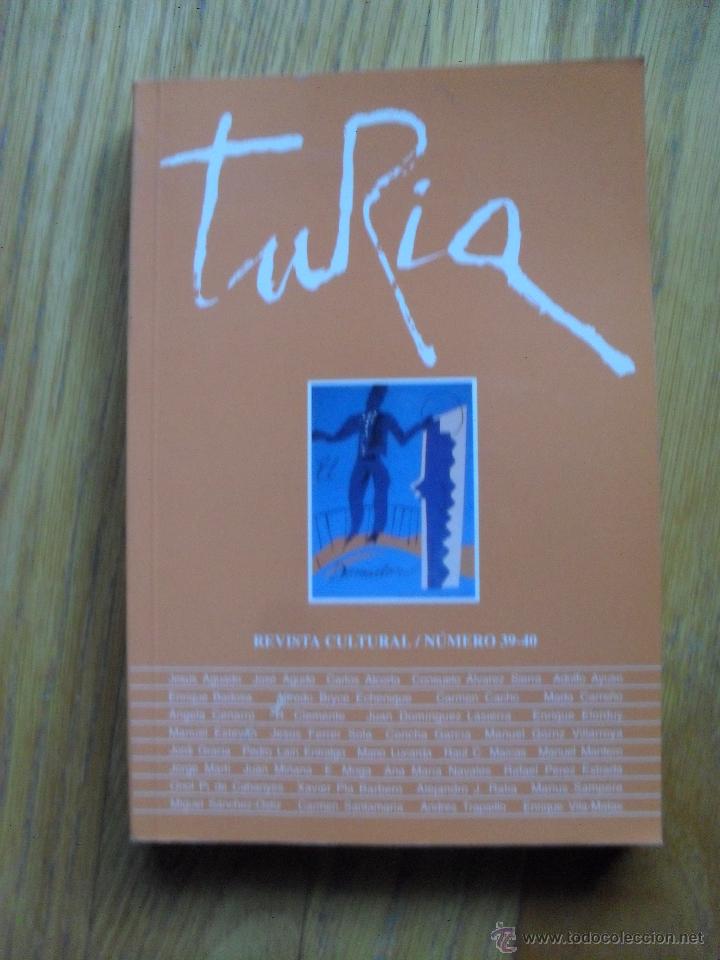 Livres d'occasion: TURIA, Revista Cultural, Numero 39-40. Marzo 1997