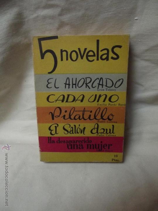 Second hand books: 5 NOVELAS POR DIVERSOS AUTORES