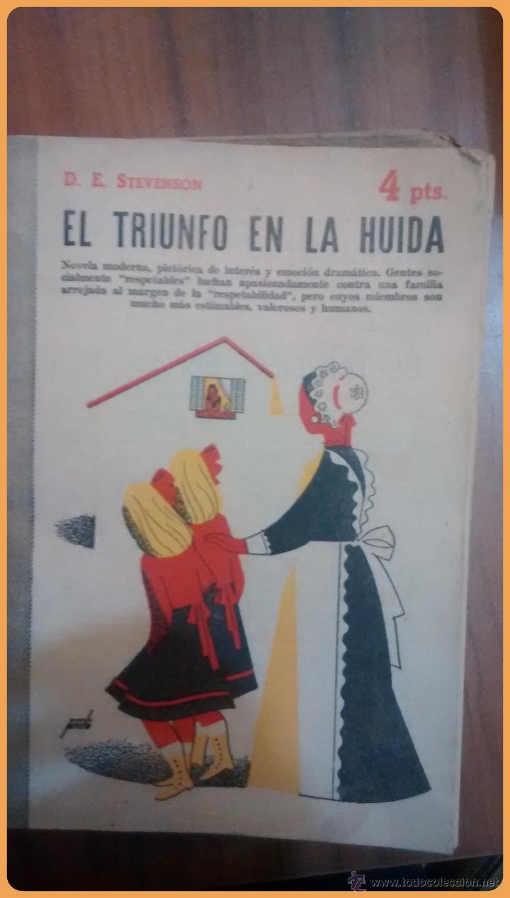 Libros de segunda mano: D.E. Stevenson, El triunfo en la huida. - Foto 1