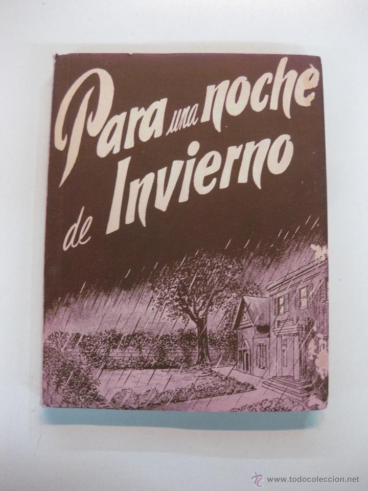 Libros de segunda mano: PARA UNA NOCHE DE INVIERNO.. RELATOS. PILAR LA&Ntilde;A SANTILLANA.EDITORA MEDICA PERUANA. LIMA 1952