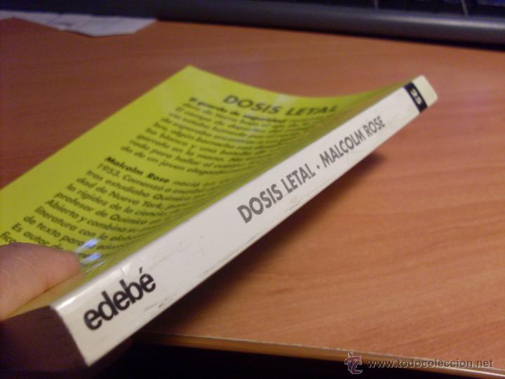 Libros de segunda mano: DOSIS LETAL (MALCOM ROSE) (LB23) - Foto 2