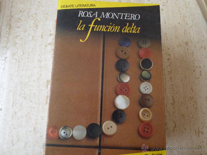 Libros de segunda mano: La funci&oacute;n delta. Rosa Montero. - Foto 1