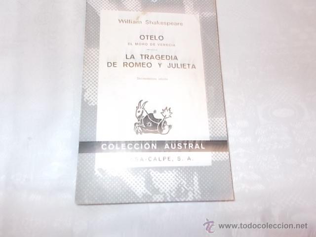 Libros de segunda mano: AUSTRAL N&ordm; 87 William Shakespeare - Foto 1
