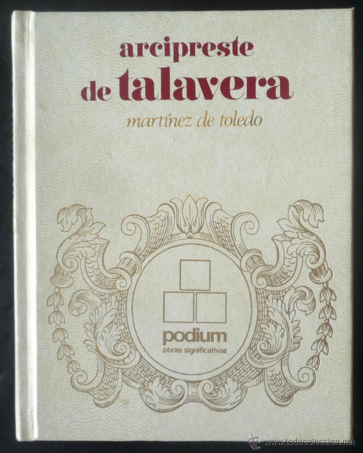 Libros de segunda mano: EL ARCIPRESTE DE TALAVERA. DE MARTINEZ DE TOLEDO - Foto 1