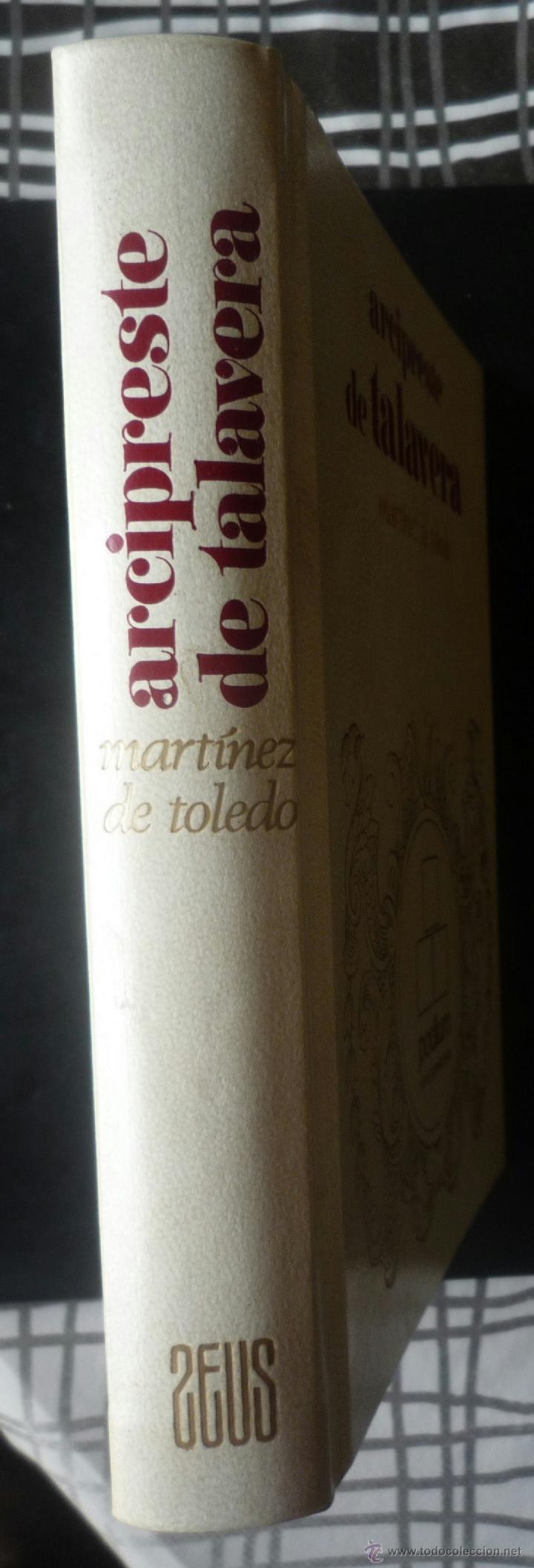 Libros de segunda mano: EL ARCIPRESTE DE TALAVERA. DE MARTINEZ DE TOLEDO - Foto 3