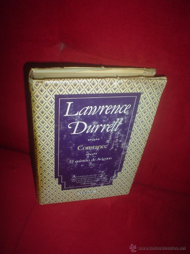 Libros de segunda mano: LAWRENCE DURRELL: CONSTANCE. (EL QUINTETO DE AVIGNON) - Foto 1