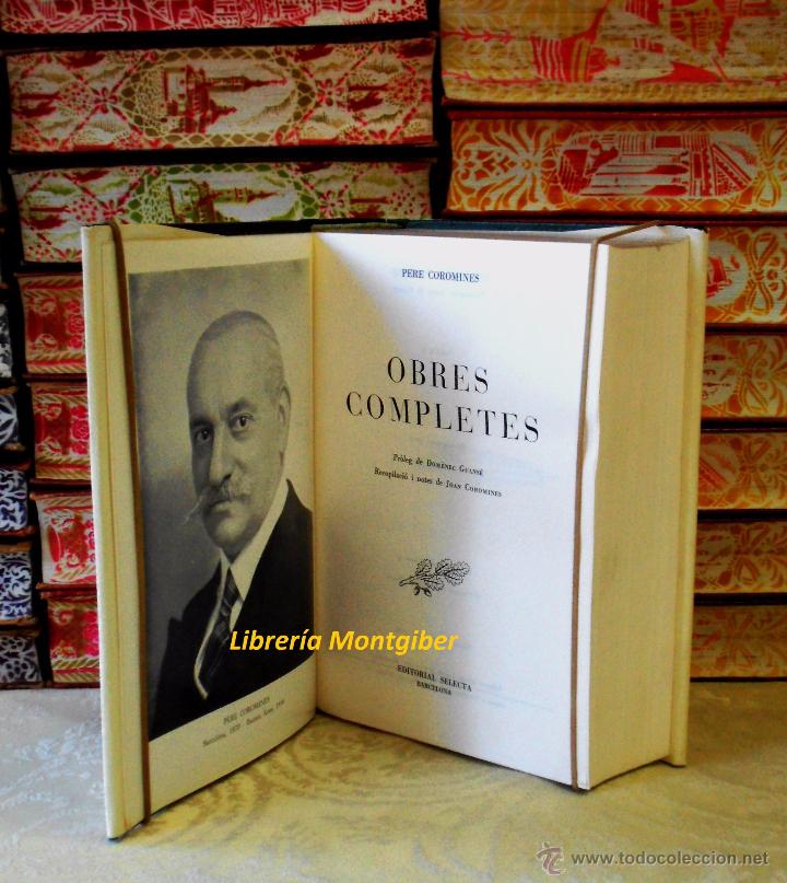Libros de segunda mano: OBRES COMPLETES .  Autor :  Coromines, Pere - Foto 4