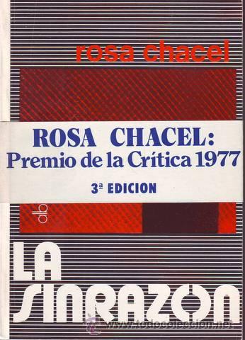 Libros de segunda mano: CHACEL, ROSA: LA SINRAZON - Foto 1