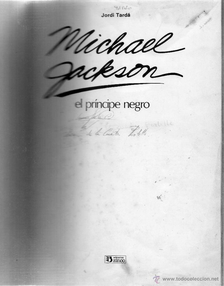 Libros de segunda mano: MICHAEL JACKSON EL PR&Iacute;NCIPE NEGRO - CJ146 - Foto 4