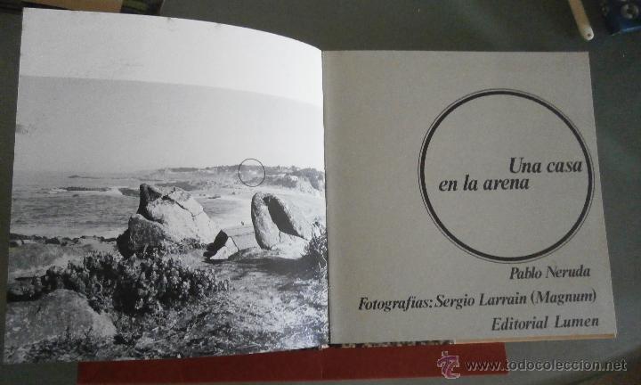 Libros de segunda mano: Una casa en la arena. Pablo Neruda - Foto 1