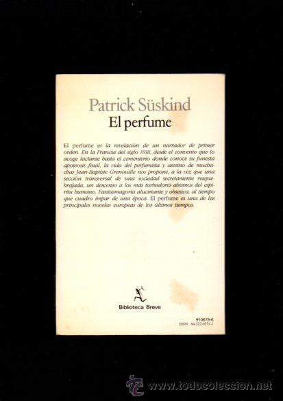 Libros de segunda mano: EL PERFUME - PATRICK S&Uuml;SKIND - SEIX BARRAL 1987 - Foto 2