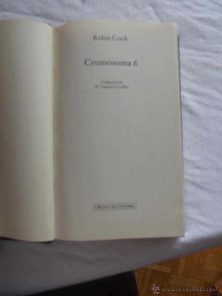 Libros de segunda mano: CROMOSOMA 6 DE ROBIN COOK - Foto 2