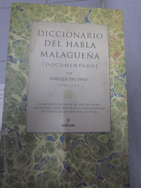 Libri di seconda mano: Diccionario del habla malague&ntilde;o
