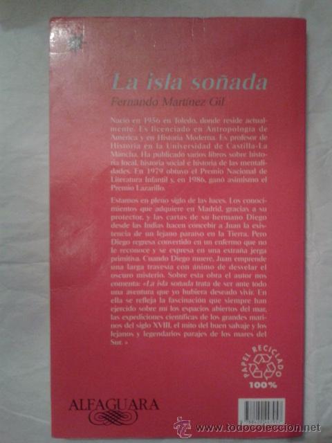 Libros de segunda mano: la isla so&ntilde;ada - fernando mart&iacute;nez gil - Foto 2