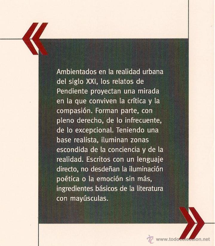 Libros de segunda mano: Pendiente / Recaredo Veredas - Foto 2