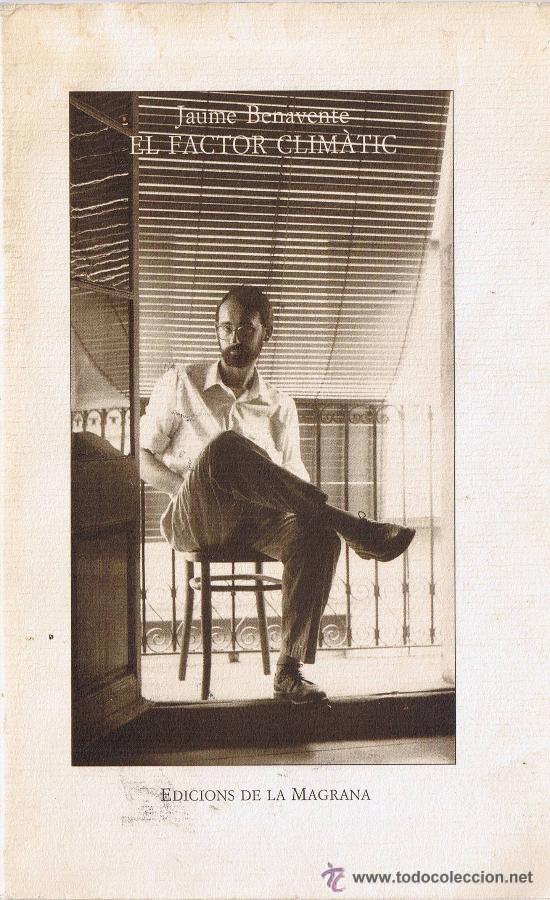 Libros de segunda mano: EL FACTOR CLIM&Agrave;TIC Jaume Benavente - Foto 1