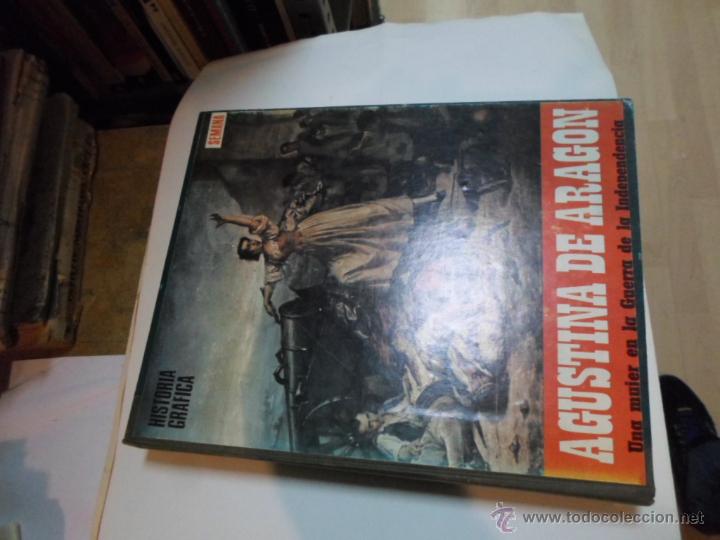 Libros de segunda mano: Agustina de Aragon, Historia Grafica, Revista Semana, (coleccionables revista Semana)