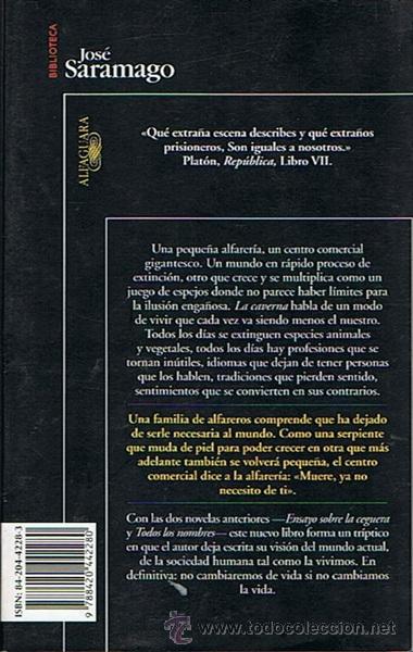 Libros de segunda mano: LA CAVERNA JOS&Eacute; SARAMAGO - Foto 2