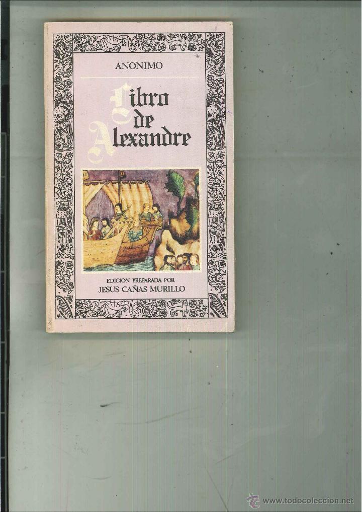 Libros de segunda mano: LIBRO DE ALEXANDRE - Foto 1