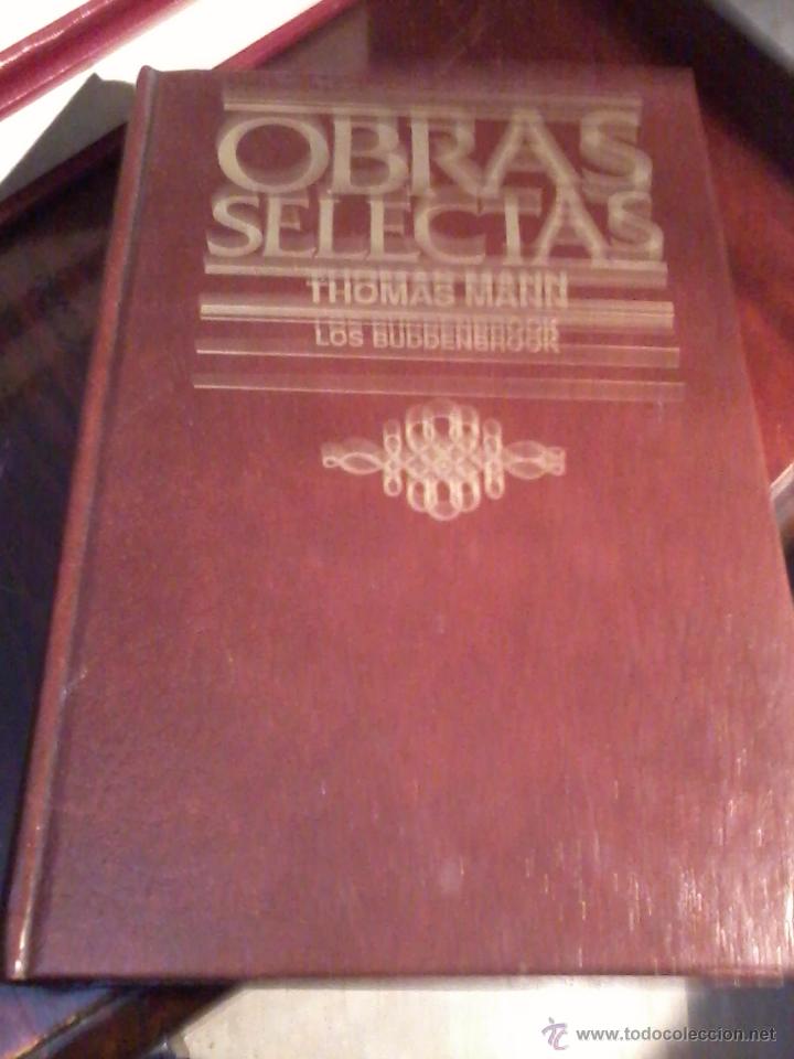 Libros de segunda mano: OBRAS SELECTAS THOMAS MANN LOS BUDDENBROOK. EST14B3 - Foto 1