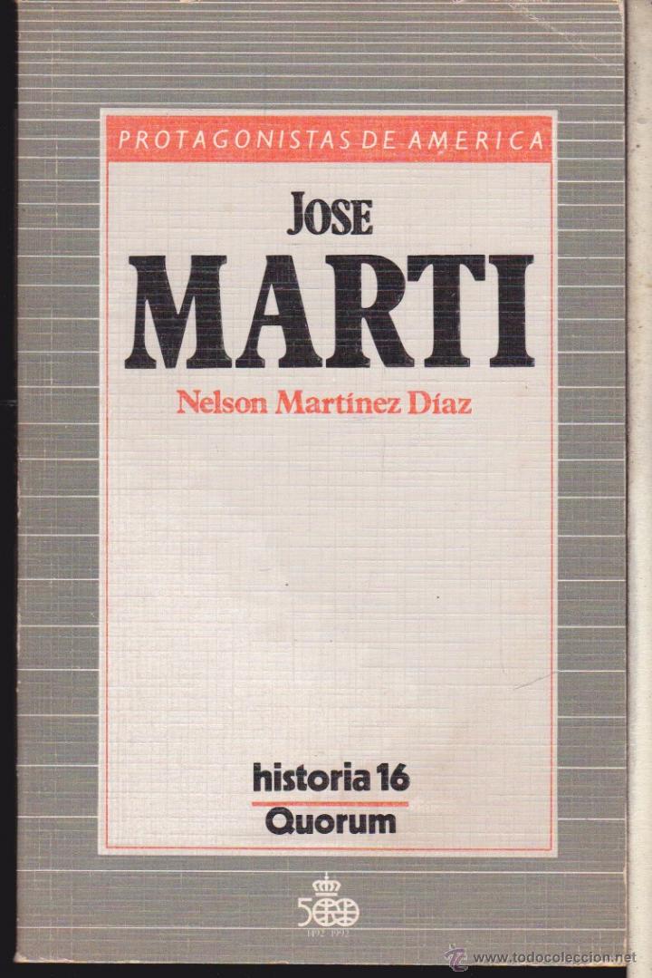 Libros de segunda mano: JOSE MARTI &middot;&middot;&middot;&middot;NELSON MARTINEZ DIAZ . - Foto 1