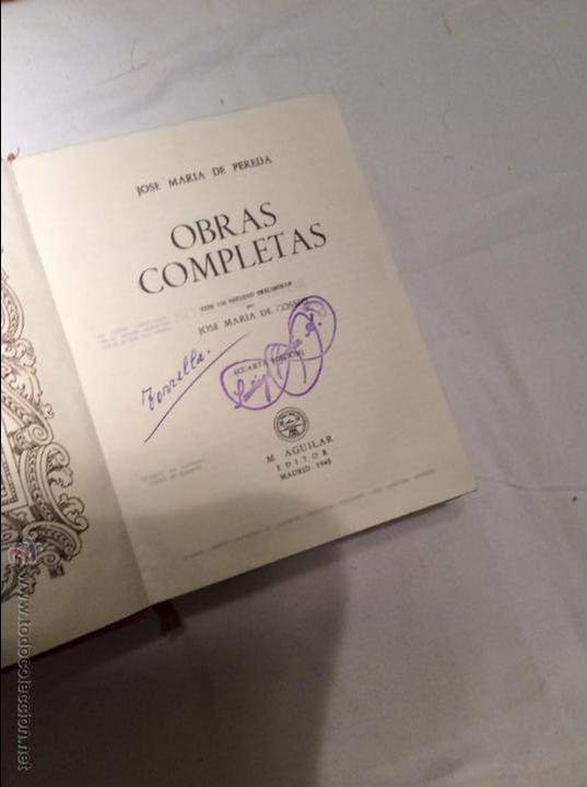 Libros de segunda mano: JOS&Eacute; M. DE PEREDA OBRAS COMPLETAS - Foto 2
