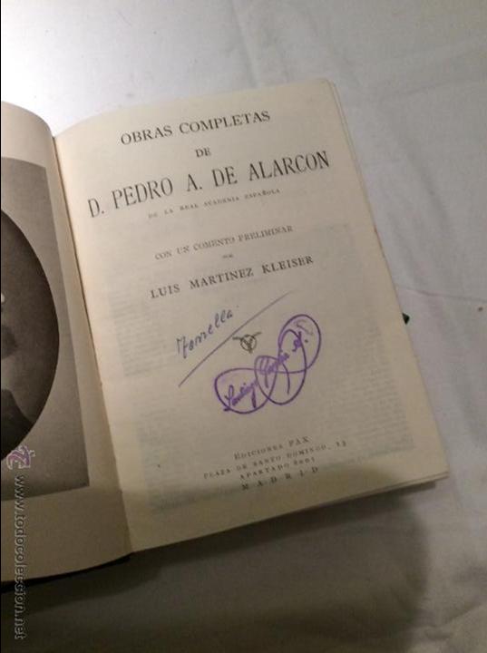 Libros de segunda mano: OBRAS COMPLETAS DE P.A. DE ALARC&Oacute;N - Foto 2