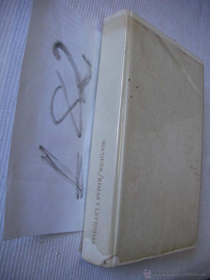 Libros de segunda mano: RIMAS Y LEYENDAS - BECQUER - Foto 1