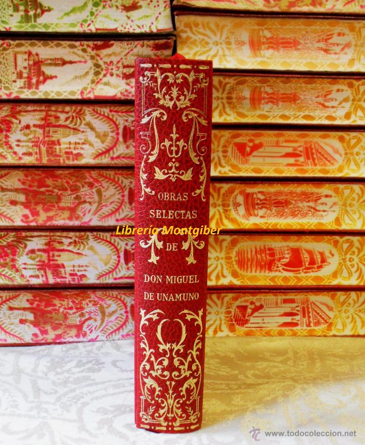 Libros de segunda mano: OBRAS SELECTAS .  Autor :  Unamuno. Miguel de - Foto 1