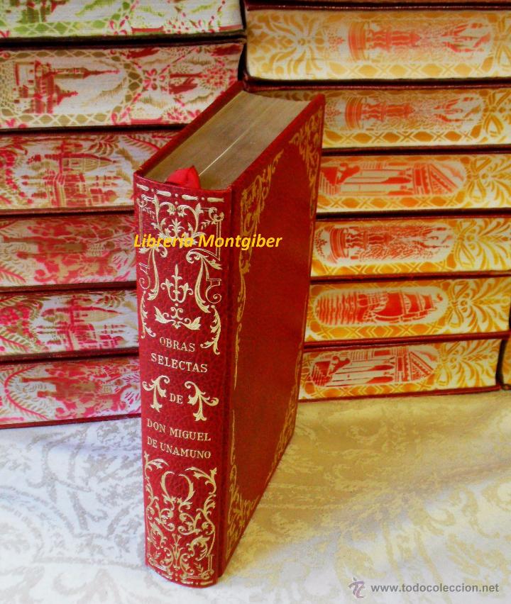 Libros de segunda mano: OBRAS SELECTAS .  Autor :  Unamuno. Miguel de - Foto 2