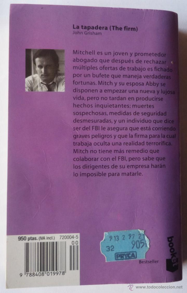 Libros de segunda mano: LA TAPADERA - DE JOHN GRISHAM - Foto 2