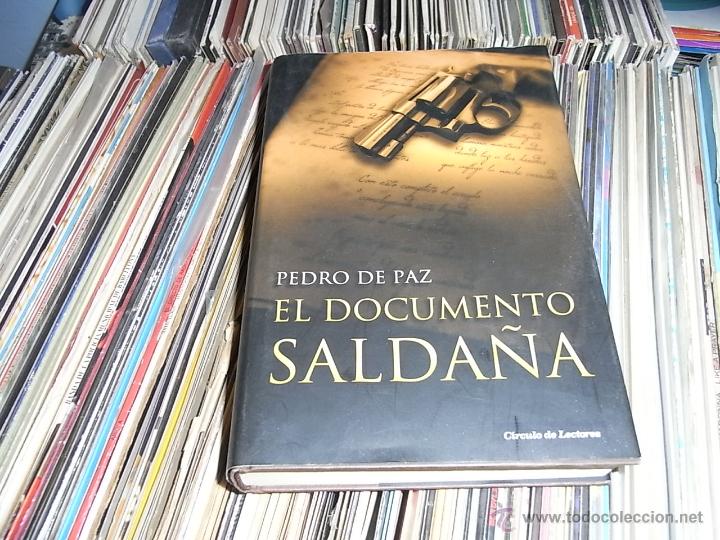 Libros de segunda mano: Pedro de Paz, El documento Salda&ntilde;a, Circulo de Lectores - Foto 1