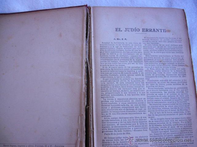 Libros de segunda mano: El jud&iacute;o errante Eugenio Sue - Foto 3