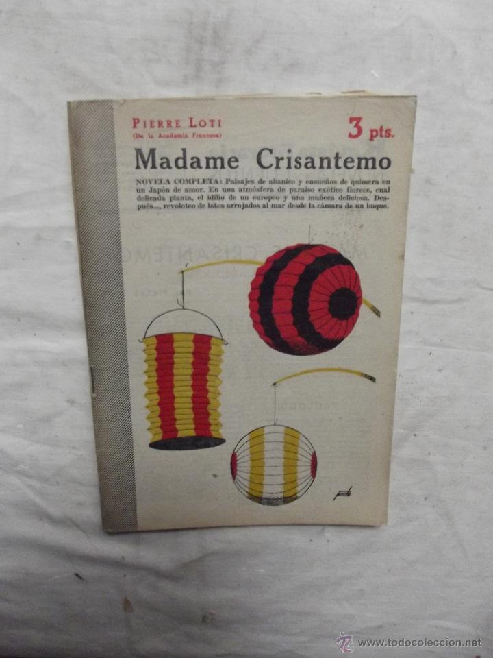 Libros de segunda mano: MADAME CRISANTEMO  PIERRE LOTI - Foto 1