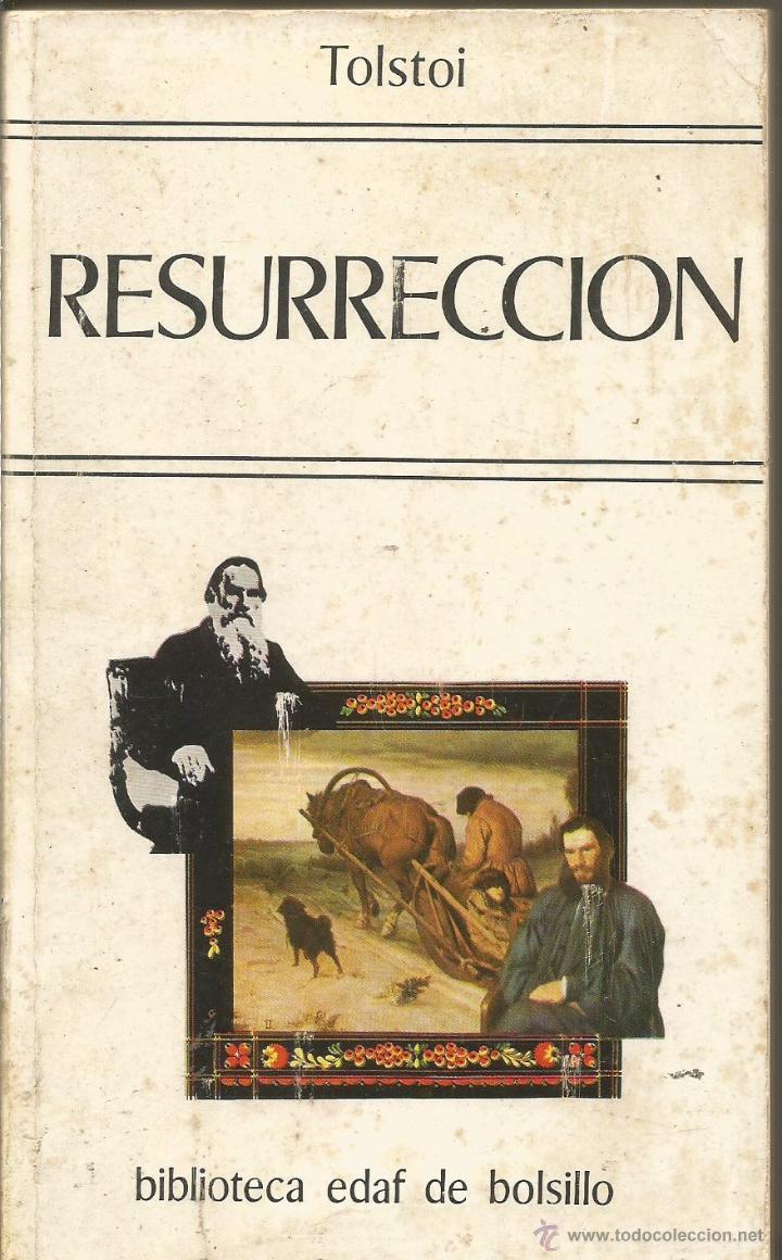 Resultado de imagen de fotos portada novela de leon tolstoi resurreccion