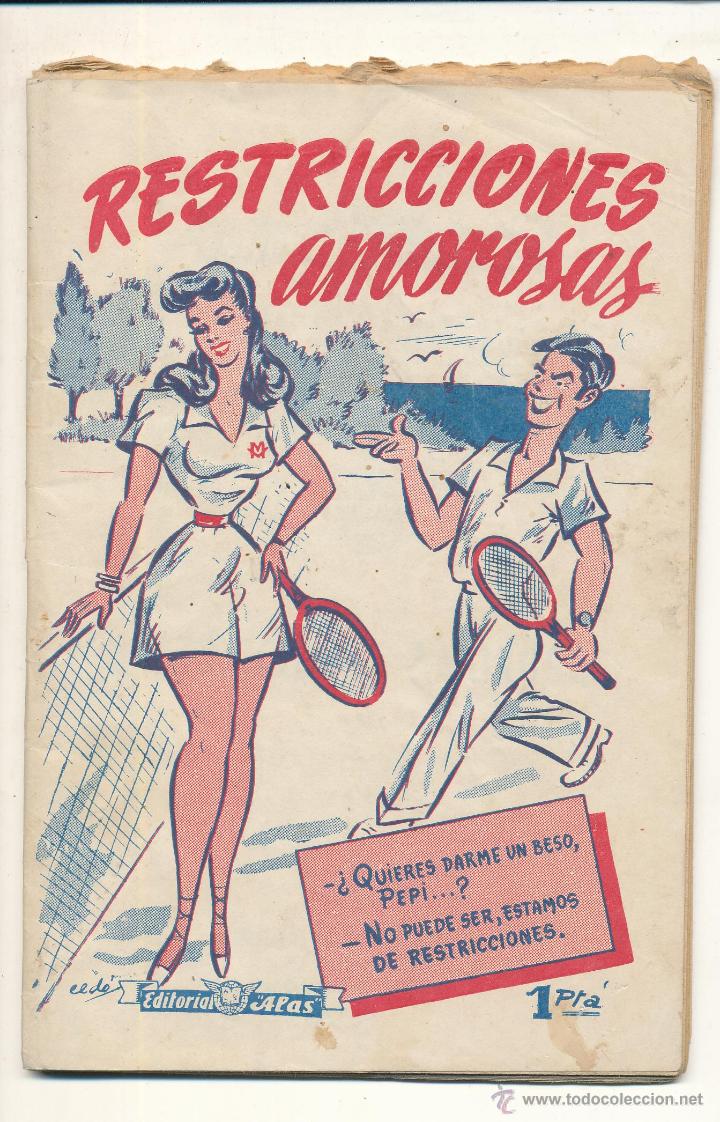 Libri di seconda mano: Colecci&oacute;n Alas. n&ordm;  58. Restricciones Amorosas por Juan de Muro.