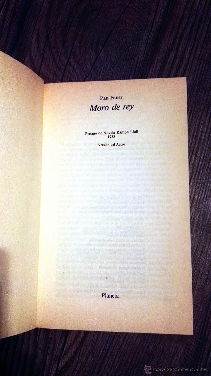 Libros de segunda mano: Moro de rey - Foto 2